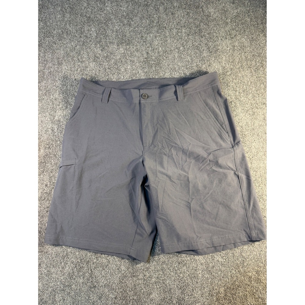 Columbia Mens Omni-Shield Advanced Repellency Hiking Shorts Grey Size 38